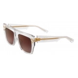 Balmain - White Crystal and Gold-Tone Acetate B-I Sunglasses - Balmain Eyewear