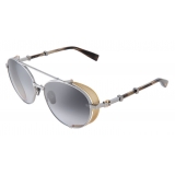 Balmain - Tortoiseshell Titanium Brigade-II Sunglasses - Balmain Eyewear