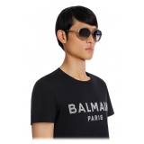 Balmain - Occhiali da Sole Brigade-II in Titanio Tartarugato - Balmain Eyewear