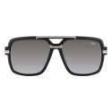 Cazal - Vintage 8042 - Legendary - Nero Argento Verde - Occhiali da Sole - Cazal Eyewear