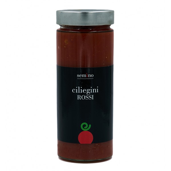 Semino il Pomodoro - Red Cherry Tomatoes - Glass - Preserved Foods - 580 gr