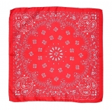 Fefè Napoli - Pochette Seta Dandy Bandana Rossa - Pochette - Handmade in Italy - Luxury Exclusive Collection