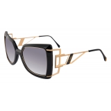 Cazal - Vintage 8506 - Legendary - Black Gold Grey - Sunglasses - Cazal Eyewear