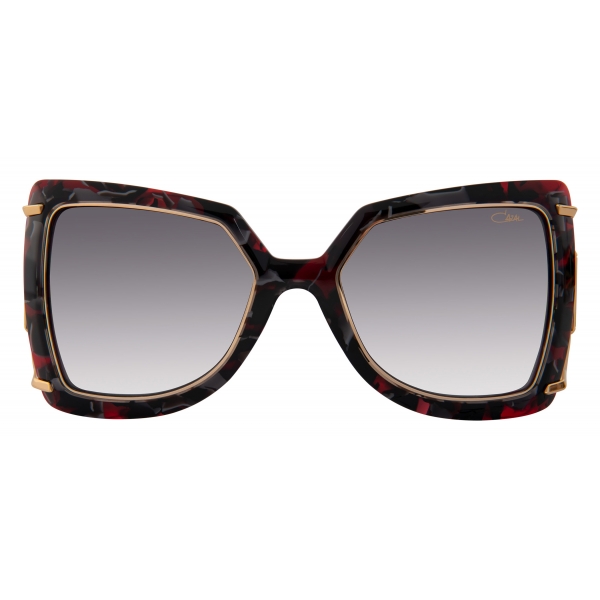 Cazal - Vintage 8506 - Legendary - Black Crimson Grey - Sunglasses - Cazal Eyewear