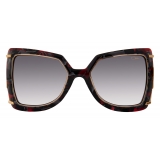 Cazal - Vintage 8506 - Legendary - Black Crimson Grey - Sunglasses - Cazal Eyewear