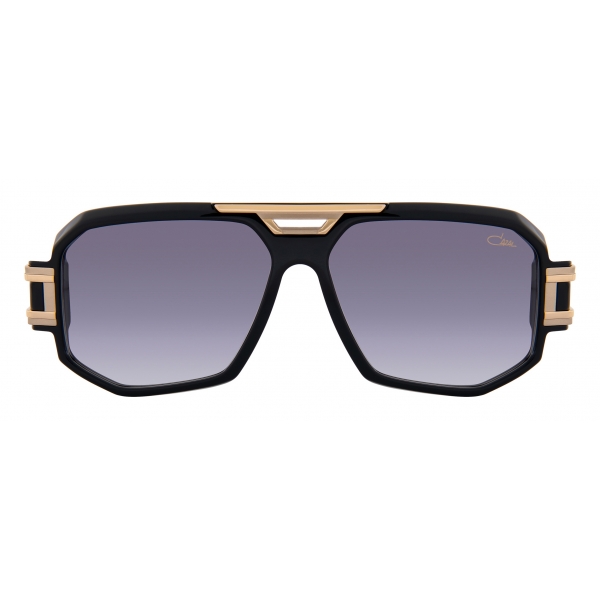 Cazal - Vintage 675 - Legendary - Black Gold Grey - Sunglasses - Cazal Eyewear