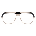 Cazal - Vintage 790 - Legendary - Nero Oro - Occhiali da Vista - Cazal Eyewear