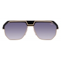 Cazal - Vintage 790/3 - Legendary - Black Gold Grey - Sunglasses - Cazal Eyewear