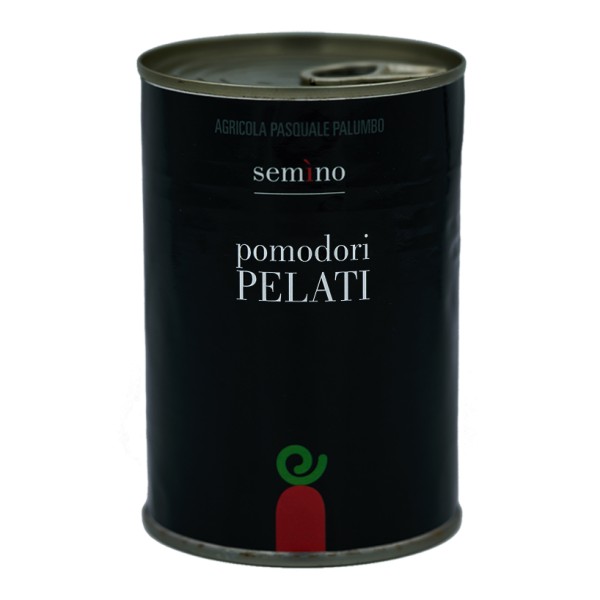 Semino il Pomodoro - Pomodori Pelati Rossi - San Marzano - Vetro - Conserve - 400 gr