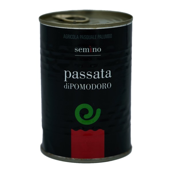 Semino il Pomodoro - Passata di Pomodori Rossi - San Marzano - Latta - Conserve - 400 gr