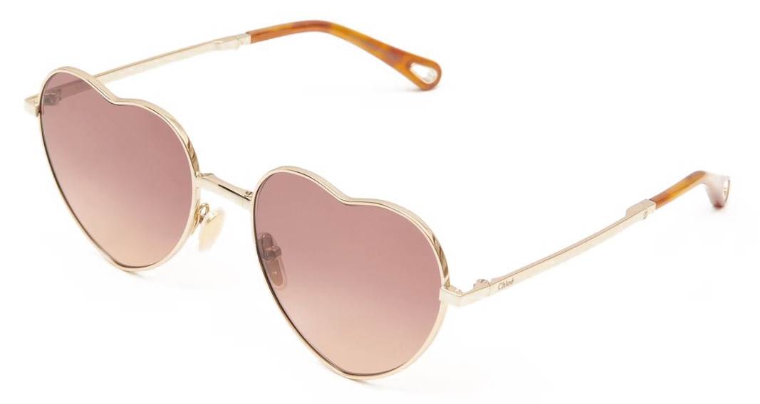 LOUIS VUITTON Metal Frame Silver Petite Viola Pilot Sunglasses