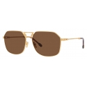 Fred - Force 10 Sunglasses - Brown Aviator - Luxury - Fred Eyewear