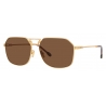 Fred - Force 10 Sunglasses - Brown Aviator - Luxury - Fred Eyewear