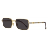 Fred - Force 10 Sunglasses - Smoke Rectangular - Luxury - Fred Eyewear