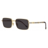Fred - Force 10 Sunglasses - Smoke Rectangular - Luxury - Fred Eyewear