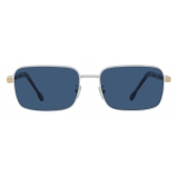 Fred - Force 10 Sunglasses - Blue Rectangular - Luxury - Fred Eyewear
