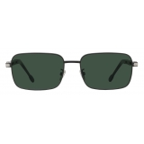 Fred - Force 10 Sunglasses - Green Rectangular - Luxury - Fred Eyewear