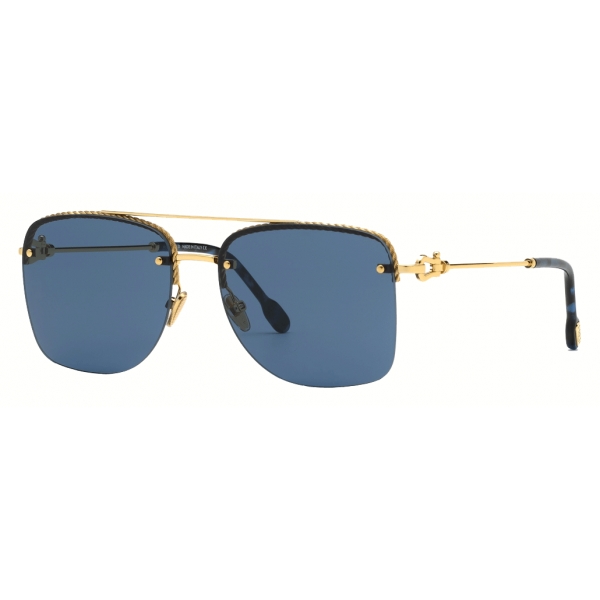 Fred - Occhiali da Sole Force 10 - Quadrato Blu - Luxury - Fred Eyewear
