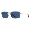 Fred - Force 10 Sunglasses - Blue Rectangular - Luxury - Fred Eyewear