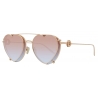 Fred - Pretty Heart Sunglasses - Golden Pink Round - Luxury - Fred Eyewear
