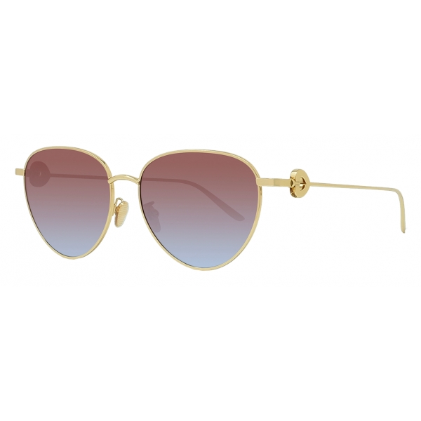 Fred - Pretty Heart Sunglasses - Pink Round - Luxury - Fred Eyewear
