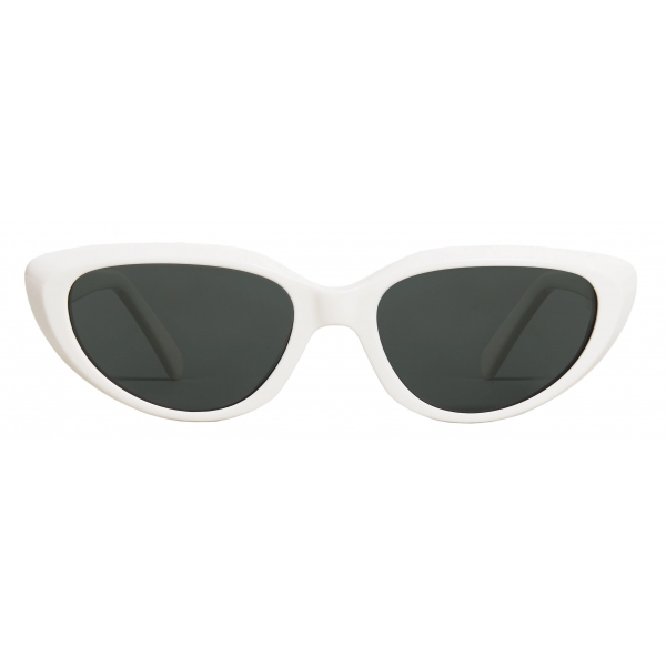 Céline - Cat Eye S220 Sunglasses in Acetate - White - Sunglasses - Céline Eyewear