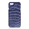 Ammoment - Nile Crocodile in Antique Navy - Leather Cover - iPhone 8 / 7