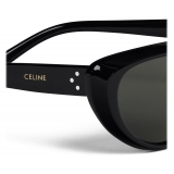 Céline - Cat Eye S220 Sunglasses in Acetate - Black - Sunglasses - Céline Eyewear