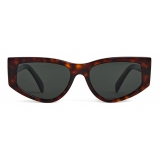 Céline - Graphic S223 Sunglasses in Acetate - Red Havana - Sunglasses - Céline Eyewear