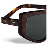 Céline - Graphic S223 Sunglasses in Acetate - Red Havana - Sunglasses - Céline Eyewear