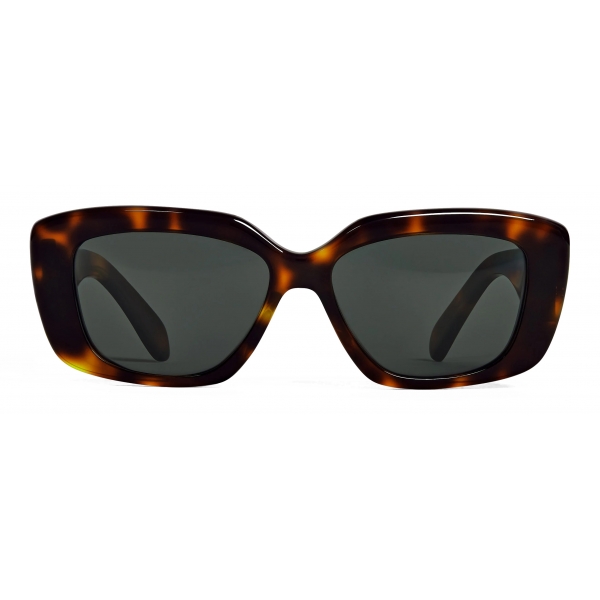 Céline - Triomphe 04 Sunglasses in Acetate - Dark Havana - Sunglasses - Céline Eyewear