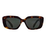 Céline - Triomphe 04 Sunglasses in Acetate - Dark Havana - Sunglasses - Céline Eyewear