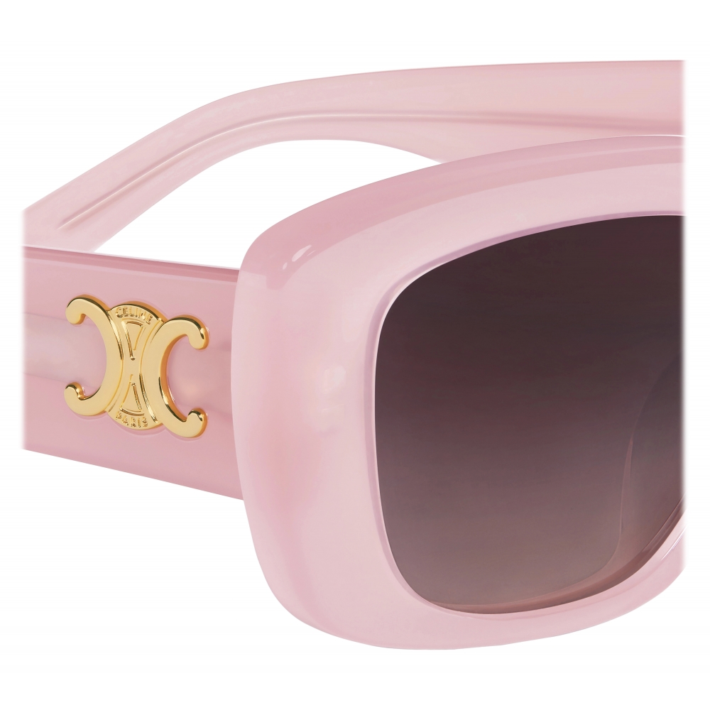 Céline - Triomphe 04 Acetate - Rose - Sunglasses - Céline Eyewear - Avvenice
