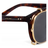 Céline - Black Frame 38 Sunglasses in Acetate - Red Havana - Sunglasses - Céline Eyewear