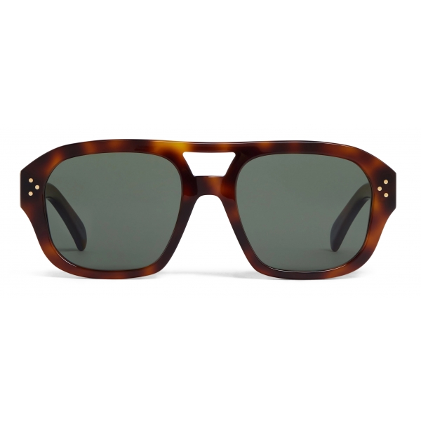 Céline - Black Frame 39 Sunglasses in Acetate - Classic Dark Havana - Sunglasses - Céline Eyewear
