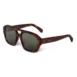 Céline - Black Frame 39 Sunglasses in Acetate - Classic Dark Havana - Sunglasses - Céline Eyewear