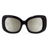 Céline - Occhiali da Sole Celine Bug in Acetato con Lenti Specchiate - Nero - Occhiali da Sole - Céline Eyewear