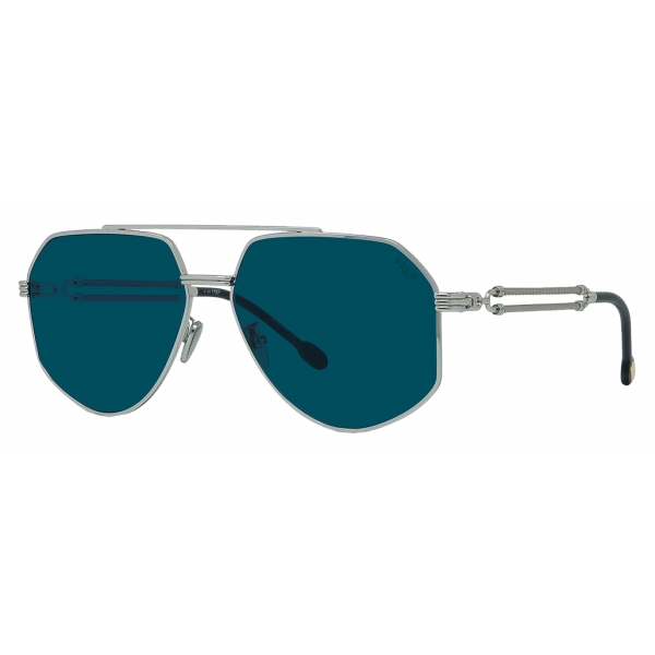 Fred - Occhiali da Sole Force 10 - Aviatori Blu - Luxury - Fred Eyewear