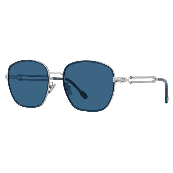 Fred - Force 10 Sunglasses - Blue Square - Luxury - Fred Eyewear
