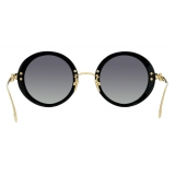 Fred - Chance Infinie Sunglasses - Black Golden Round - Luxury - Fred Eyewear