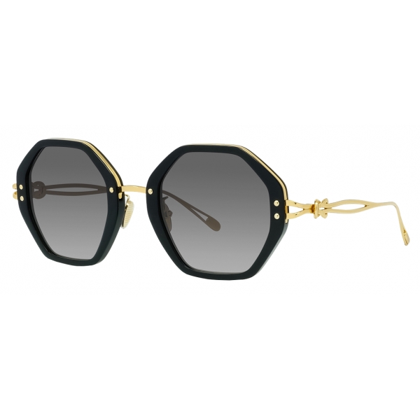 Fred - Chance Infinie Sunglasses - Black Round - Luxury - Fred Eyewear