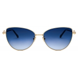 Fred - Occhiali da Sole Force 10 - Farfalla Blu - Luxury - Fred Eyewear