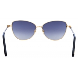 Fred - Occhiali da Sole Force 10 - Farfalla Blu - Luxury - Fred Eyewear