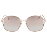 Fred - Chance Infinie Sunglasses - Gilded Pink Square - Luxury - Fred Eyewear