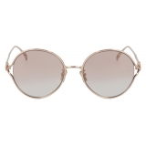 Fred - Chance Infinie Sunglasses - Gilded Pink Round - Luxury - Fred Eyewear