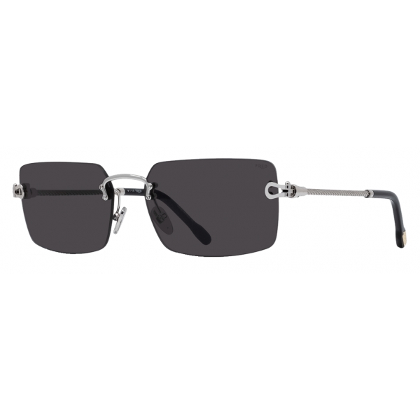 Fred - Force 10 Sunglasses - Black Rectangular - Luxury - Fred Eyewear