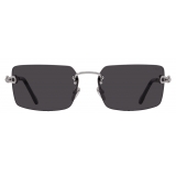 Fred - Occhiali da Sole Force 10 - Rettangolari Neri - Luxury - Fred Eyewear