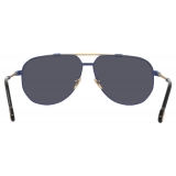 Fred - Force 10 Sunglasses - Black Rectangular - Luxury - Fred Eyewear