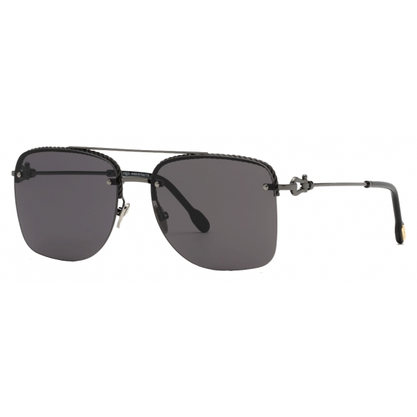 Fred - Force 10 Sunglasses - Square Black - Luxury - Fred Eyewear