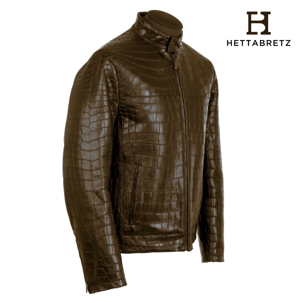 Vittorio Martire - Sports Jacket in Real Alligator Leather - Italian  Handmade Jacket - Luxury High Quality Leather - Avvenice
